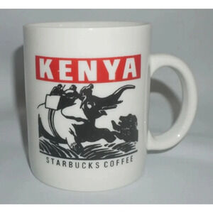 Starbucks Kenya Africa Coffee Mug 12oz
Vintage 1980s